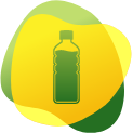 Ikona ar ūdens pudeli, kas ilustrē to, ka Espumisan Easy var lietot, neuzdzerot ūdeni